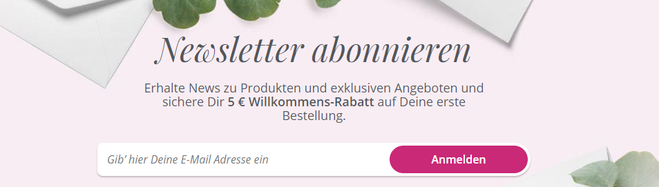 Abonnieren Sie jetzt Newsletter und 5€ Asambeauty Gutschein sichern!